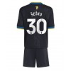 Manchester United Benjamin Sesko #30 Tredjedraktsett Barn 2025-26 Kortermet (+ korte bukser)